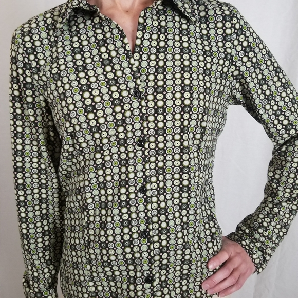 Tailor B. Moss  Long Sleeve Blouse - Picture 1 of 12